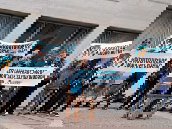 Grootouders zetten zich in voor het klimaat