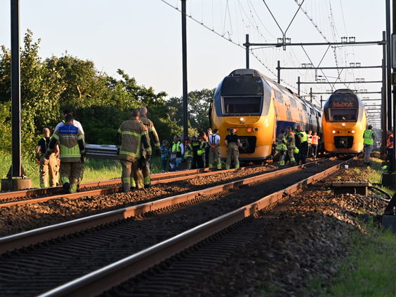 De laatste stand van zaken van de ontploffing in een trein bij Castricum