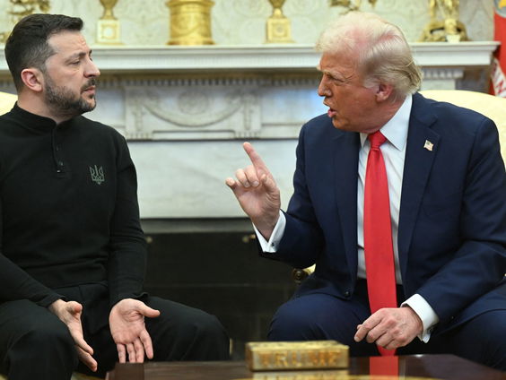 Zelensky met Europese delegatie naar Trump voor overleg