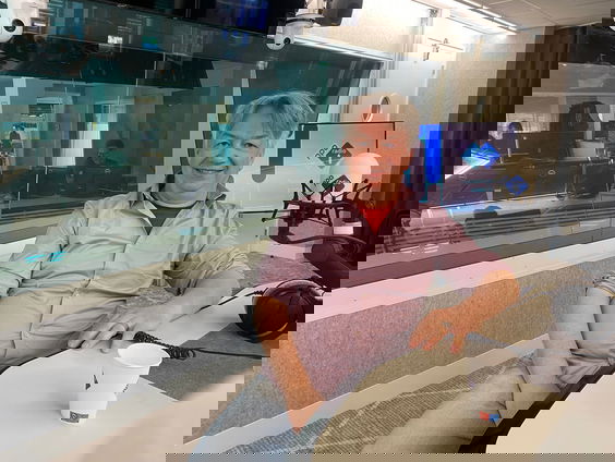 De Olympische fakkel op toernee