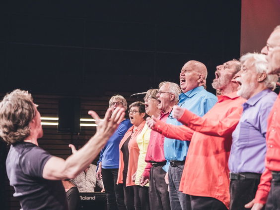 Seniorenkoor Lust for Life staat dit weekend in Paradiso Amsterdam