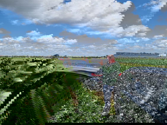 Vliegtuigspotters kijken hun ogen uit door NAVO-top