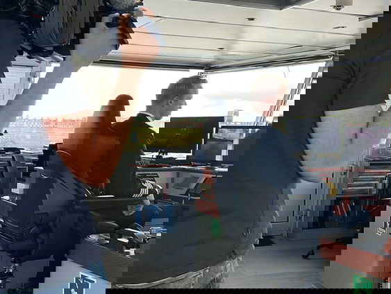 De Zonnebloem vaart weer