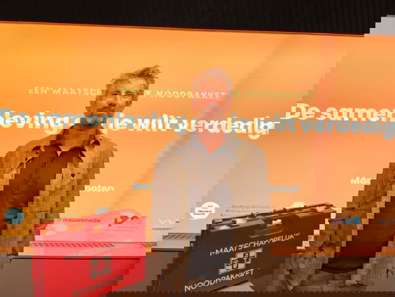 Edwin van der Sar zet zich in voor een stabiele samenleving