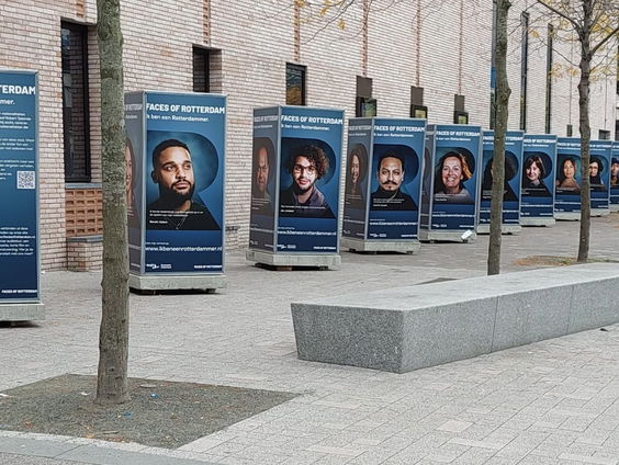 Robert fotografeert alle nationaliteiten van Rotterdam