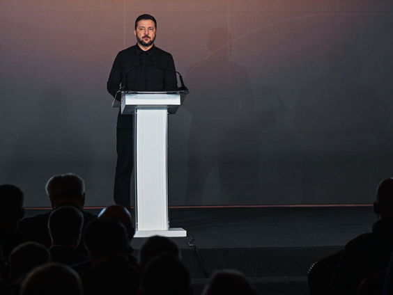 Zwaaien met de witte vlag aan het Oekraïense front