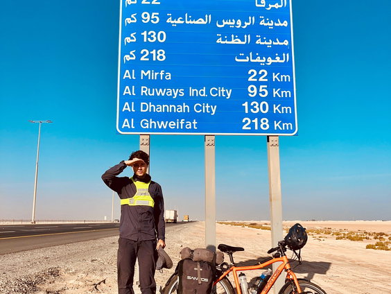 De wereld rond op de fiets: Stijn ter Wal deed het