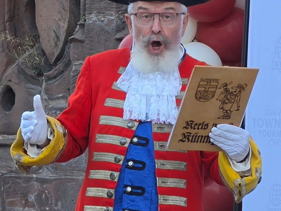 Zeeuwse stadsomroeper staat op WK in Engeland