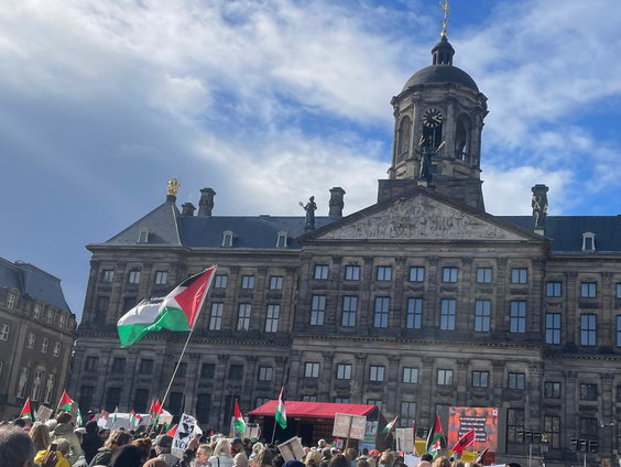 Landelijk protest "Drie jaar genocide is geen staakt-het-vuren"