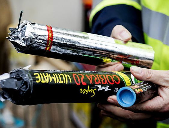Nu al recordaantal meldingen over illegaal vuurwerk