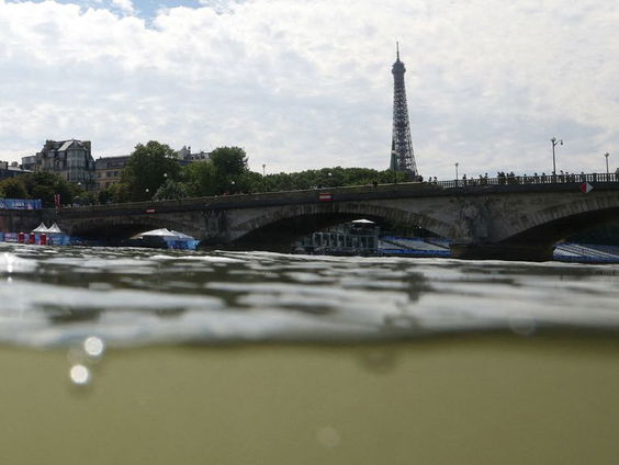 De Seine is te vies en te snel voor Olympisch zwemmen