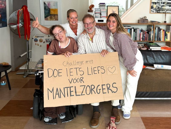 Lief gebaar: doe iets liefs voor mantelzorgers