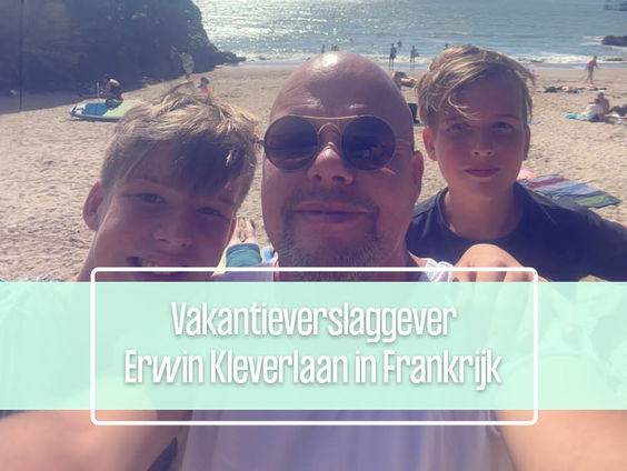 Erwin Kleverlaan reed elektrisch naar Frankrijk