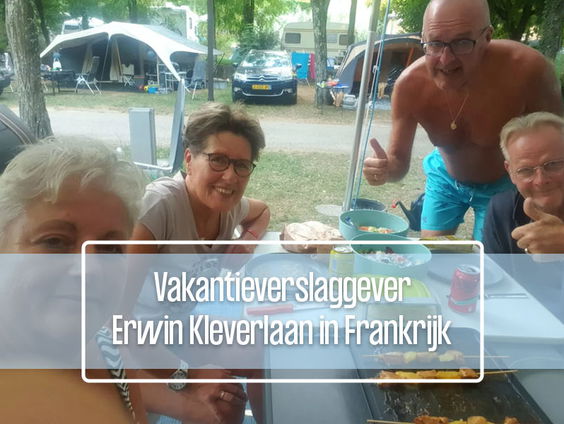 Henri Sturkenboom nam deze keer wel zijn caravan mee!