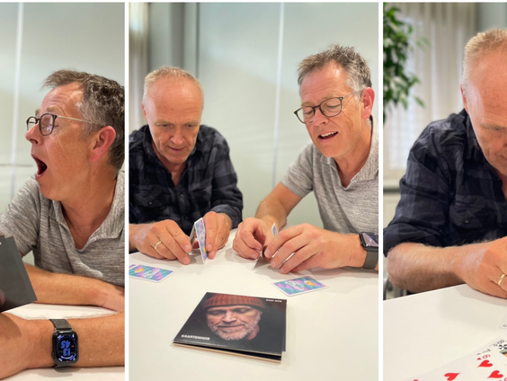 Deze hele week: premiere van het album 'Kaartenhuis' van Stef Bos