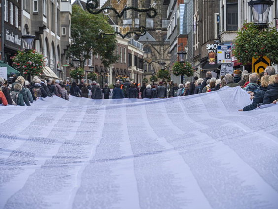 Utrechtse actie vraagt aandacht voor gedode Palestijnse kinderen