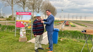 Henk heeft 2000 soorten tulpen in zijn achtertuin