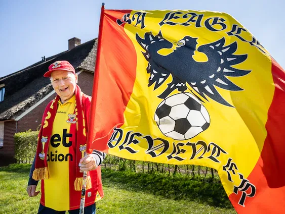 Jannie Kamphuis ademt Go Ahead Eagles