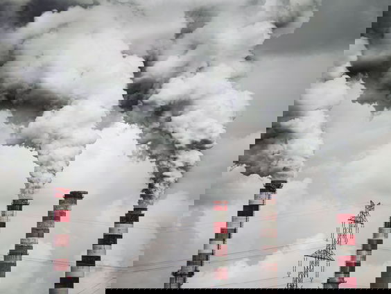 Vervuiling in de stad