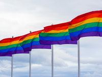 De regenboogvlag mag tóch hangen op het Kamergebouw