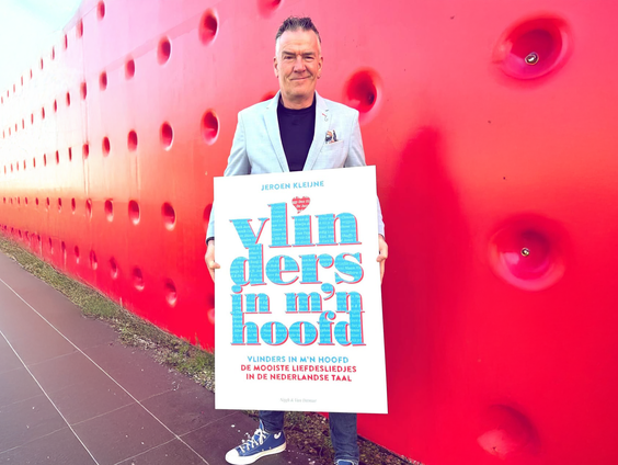Jeroen Kleijne schreef boek over 100 mooiste Nederlandse liefdesliedjes