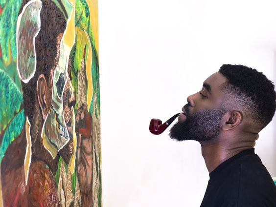 Eerste tentoonstelling van Afrikaanse kunstenaar in Van Gogh Museum