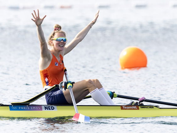 Goud voor Karolien Florijn in de Skiff - vrouwen