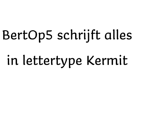 Nieuwe lettertype speciaal voor kinderen