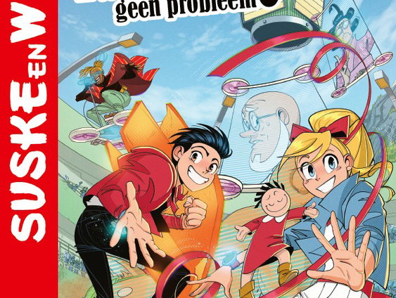 Suske en Wiske voor het eerst in manga stripboek