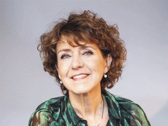 Het zelfportret van TV- en Radiopresentatrice Margriet Vroomans