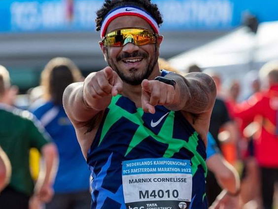 Marnix gaat volgende week meedoen aan de Marathon van Rotterdam