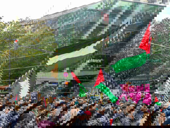 Nederlandse activisten varen in een vloot mee naar Gaza