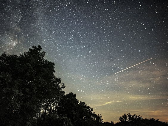 Hoe kan je het best de meteorenregen zien?