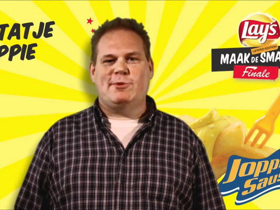 Peter Boogaard bedacht in 2010 ''Patatje Joppie Chips''