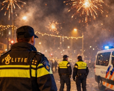 Oud en nieuw door de ogen van de politie in Utrecht