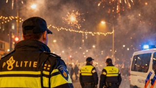 Oud en nieuw door de ogen van de politie in Utrecht