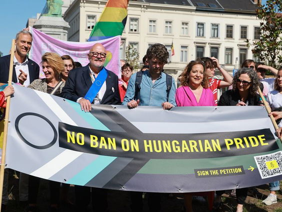 Hans Verhoeven over verbod op Pride in Boedapest: 'Terugval van normen en waarden in de EU'