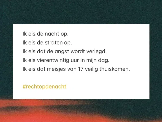 Imane Nadif en Anniek Groothuis over de veiligheid van jonge vrouwen op straat