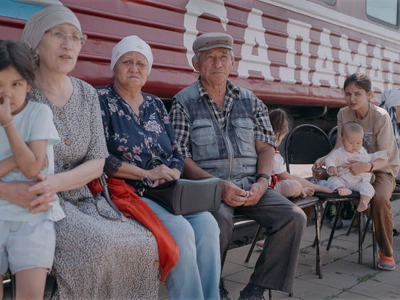 Filmmaker Ben van Lieshout maakte een documentaire over de medische trein Salamatty Kazakhstan