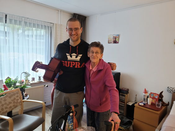 Steeds meer studenten wonen samen met ouderen