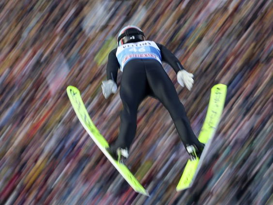 Valsspelen in het skischansspringen op hoog niveau