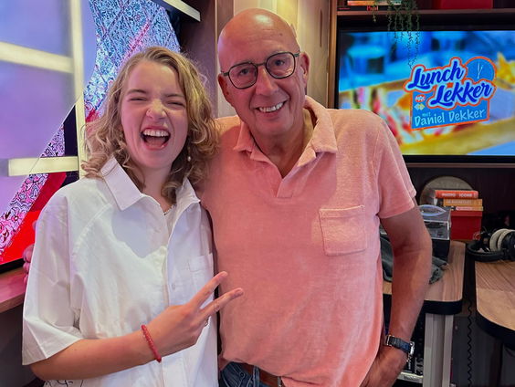 Lunch lekker lunchgast: Davine Perik