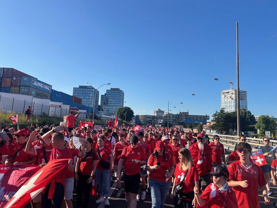 Hoe beleeft gastland Zwitserland dit EK?