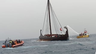 Urker schipper levert een belangrijke bijdrage aan blockbuster The Odyssey