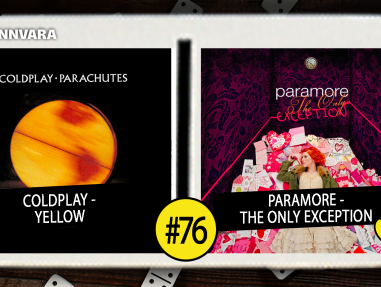 Introdomino 76: Coldplay - Yellow / Paramore - The Only Exception