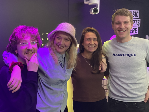 Maddy Moreah in de studio #3FM #elevatorpitch