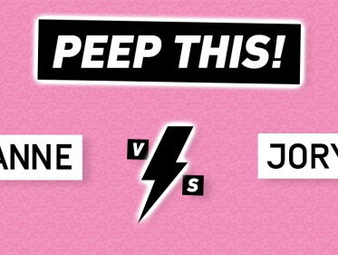 PEEP THIS: ANNE V.S JORY