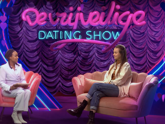 Eva Cleven presenteert een datingshow waarin je op zoek gaat naar je ideale voorbehoedsmiddel!
