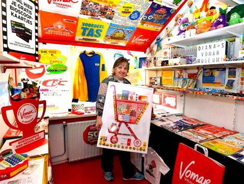 Diana's Vomar-museum: haar ultieme ode aan haar lievelingssupermarkt