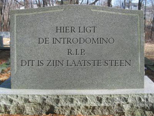 de langste introdomino